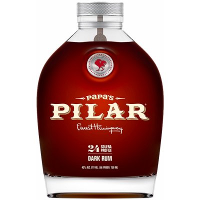 Papa's Pilar 24 Solera Profile Dark RUM 43% 0,7 l (holá láhev) – Zboží Mobilmania