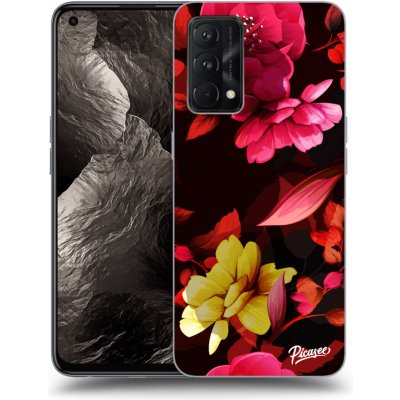 Pouzdro Picasee silikonové Realme GT Master Edition 5G - Dark Peonny černé – Hledejceny.cz