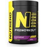 Nutrend N1 Pre-workout 510g černý rybíz