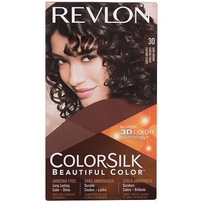 Revlon Colorsilk Beautiful Color barva na vlasy na barvené vlasy na všechny typy vlasů 30 Dark Brown 59,1 ml – Zboží Mobilmania