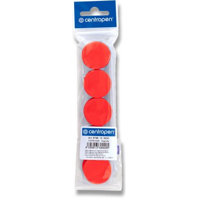 Centropen 9795 Magnety 10ks červené – Zboží Mobilmania