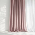 Goldea dekorační závěs marbella - starorůžový 140x135 cm – Hledejceny.cz