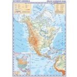 Severní a Střední Amerika Obecně zeměpisná mapa – Hledejceny.cz