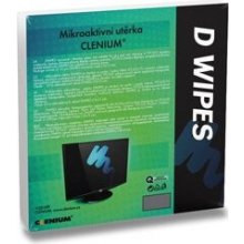 Clenium D-Wipes mikroaktivní utěrky na monitory 15 × 17 cm, 25 + 3 ks