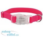 Trixie Neonový obojek se svítící karabinou – Zboží Dáma