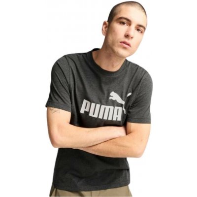 Puma ESS No. 1 Logo Heather Tee M 68255007 dark gray heather – Hledejceny.cz