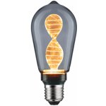 Paulmann 28886 Helix Inner Glow, kouřová dekorativní žárovka E27 LED 3,5W 1800K, 6,4cm – Hledejceny.cz