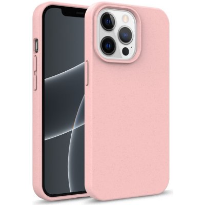 Pouzdro PROTEMIO 63993 ECO RUBBER Ochranný obal Apple i Phone 15 Pro Max růžový