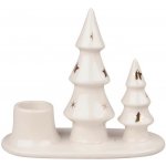 Anděl Přerov Svícen stromky porcelánový 12,5 x 10,5 x 6 cm – Hledejceny.cz