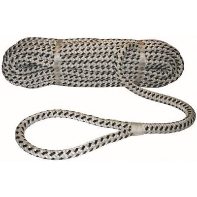FSE ROBLINE Vyvazovací lano s okem 16mm x 15m černo-bílé – Hledejceny.cz