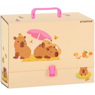 CreativeToys Kufřík na výkresy A4 s rukojetí kapibara – Hledejceny.cz
