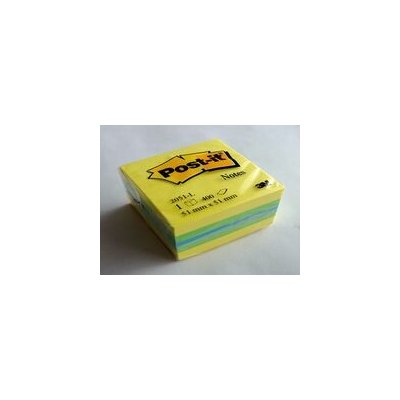 Mini kostka POST-IT 51x51mm - citronova – Hledejceny.cz