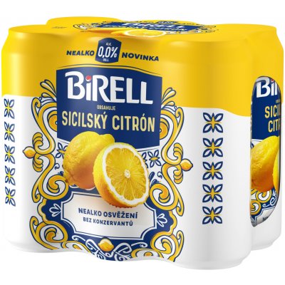 Birell Sicilský citrón 0,0% 0,5 l (plech) – Hledejceny.cz