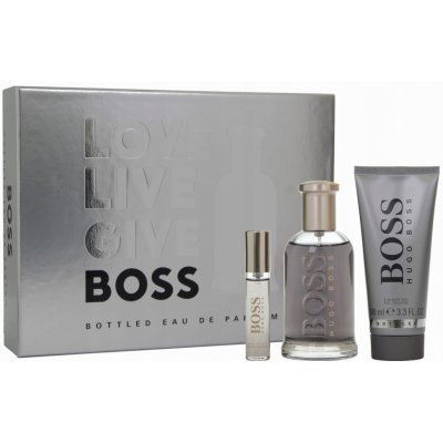Hugo Boss Boss Bottled EDP 100 ml + EDP 10 ml + sprchový gel 100 ml dárková sada – Zbozi.Blesk.cz