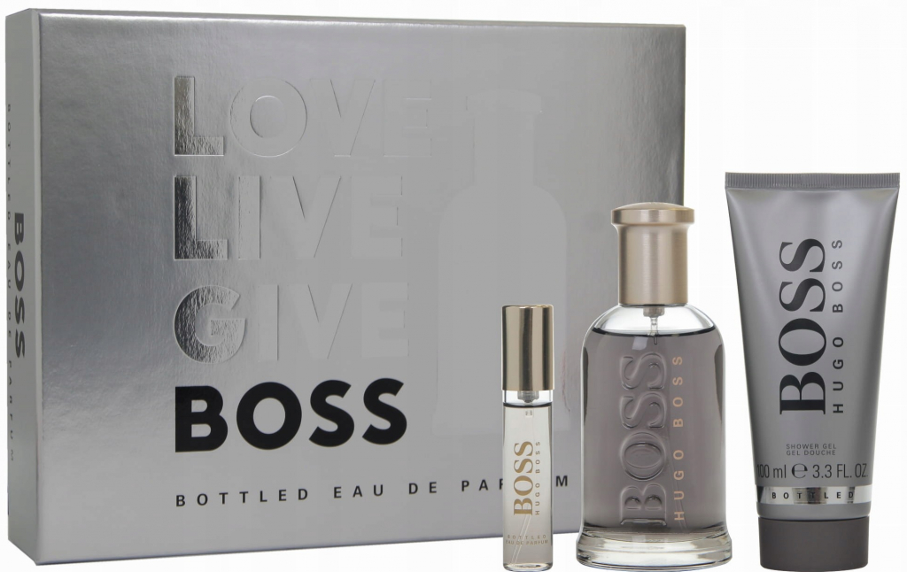 Hugo Boss Boss Bottled EDP 100 ml + EDP 10 ml + sprchový gel 100 ml dárková sada