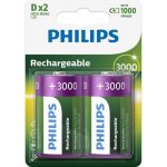 Philips D 3000mAh 2ks R20B2A300/10 – Zbozi.Blesk.cz