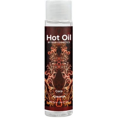 NUEI Hot Oil Coconut masážní olej 100 ml – Zboží Mobilmania