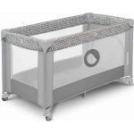 Lionelo Cestovní postýlka Stefi Grey Concrete Multicolor – Zboží Mobilmania