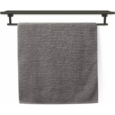 Veba Ručník JUVEL 3D vlny tmavá šedá 30 x 50 cm – Hledejceny.cz