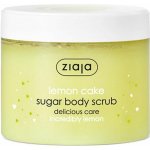 Ziaja Lemon Cake Sugar Body Scrub osvěžující tělový peeling 300 ml – Hledejceny.cz