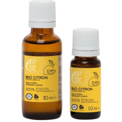 TIERRA VERDE Esenciální olej BIO Citron 10 ml – Sleviste.cz