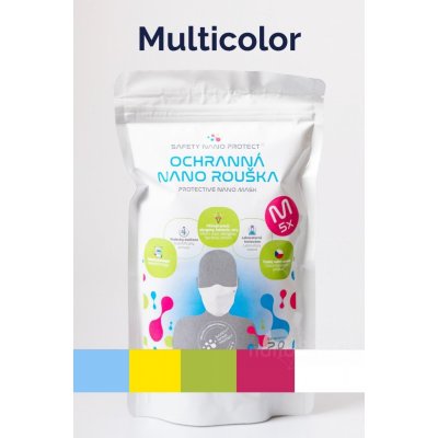Safety Nano Protect Multicolor roušky 10 ks – Hledejceny.cz