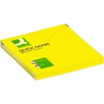 Bloček Q-Connect 75 x 75 mm, neonově žlutý – Hledejceny.cz