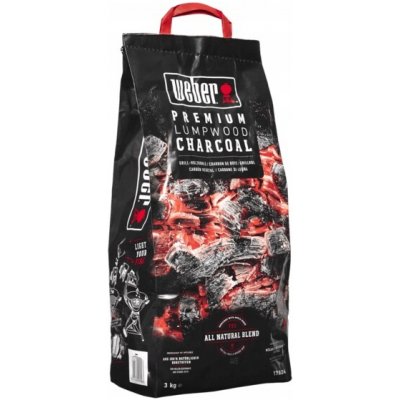 Weber Dřevěné uhlí Premium Lumpwood 3 kg – Zboží Dáma