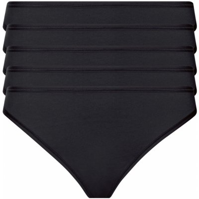 ESMARA Dámské kalhotky 5 kusů černá – Zboží Mobilmania