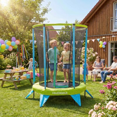 Výrobce po 1 ks | Dětská trampolína pr. 140 cm modrá/zelená | 56335 – Hledejceny.cz