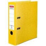 Herlitz pákový pořadač A4 8 cm Q.file protect žlutý – Zboží Živě