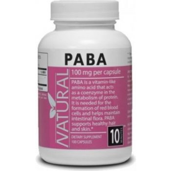 Natural SK Vitamín B10 Paba 100 mg 100 kapslí