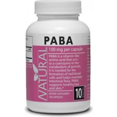 Natural SK Vitamín B10 Paba 100 mg 100 kapslí – Hledejceny.cz