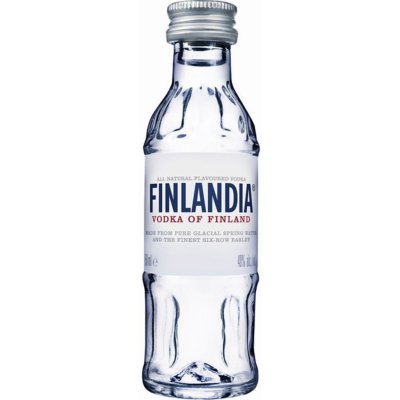 Finlandia Vodka Miniatura 40% 0,05 l (holá láhev) – Zboží Dáma