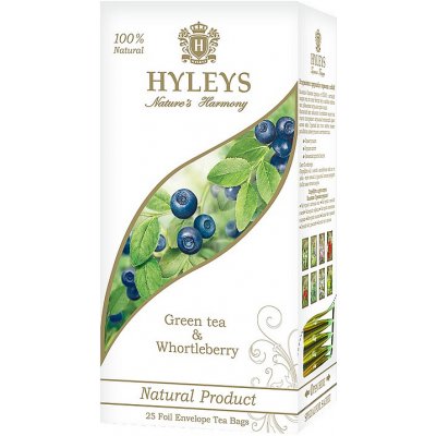 Hyleys Nature's Harmony Green Whortleberry 25 x 1,5 g