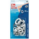 PRYM Otočné uzávěry - otočky, 33 mm, stříbrné barvy, 4 ks – Zboží Mobilmania