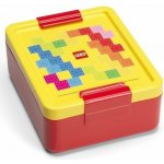 LEGO Brick box na svačinu - červená/žlutá – Zboží Živě