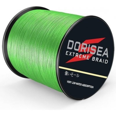Dorisea Extreme Braid, 8 pramenů, 100% PE, 300 m, testováno 2,7-136 kg, – Zbozi.Blesk.cz