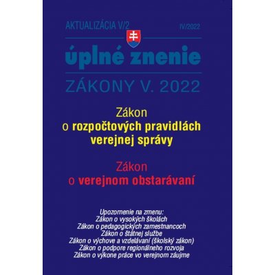 Aktualizácia V/2 2022 – štátna služba, informačné technológie verejnej správy – Hledejceny.cz