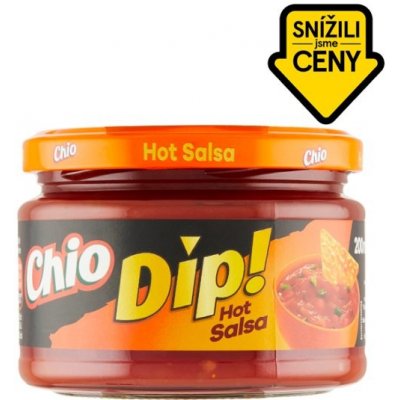 Chio Dip! rajčatovo papriková omáčka ostrá 200ml – Zboží Mobilmania