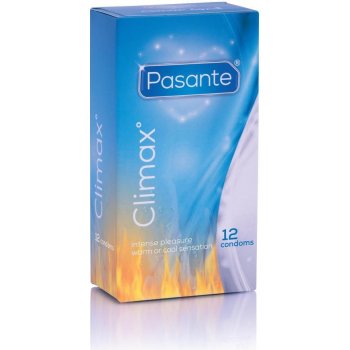 Pasante Climax Warming and Cooling Condoms 12ks