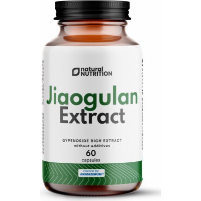 Natural Nutrition Jiaogulan gynostema pětilistá extrakt kapsle 60 kapslí – Hledejceny.cz