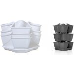 Prosperplast Petrželák COUBI HERBAL bílý 29,5 cm – Sleviste.cz