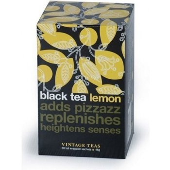 Vintage Teas Černý čaj s citrónem 30 x 1,5 g