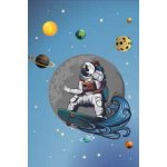 Makro Abra Bamino 2236 Kosmonaut Vesmír Planety modrý – Zbozi.Blesk.cz