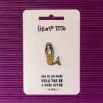 Hento Toto odznak/pin Zlatka – Zbozi.Blesk.cz