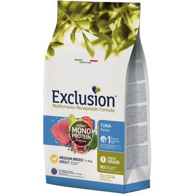 Exclusion Mediterraneo Adult Medium Tuna 2 x 12 kg