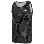 Pitbull West coast pánské tílko Small Logo all black camo – Sleviste.cz