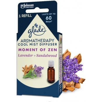 Glade Aromatherapy Cool Mist Diffuser Moment of Zen náplň 17,4 ml