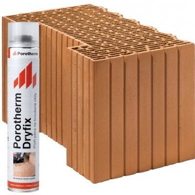 Wienerberger Cihla broušená koncová Porotherm 44 EKO+ Profi Dryfix K P8 440×250×249 mm